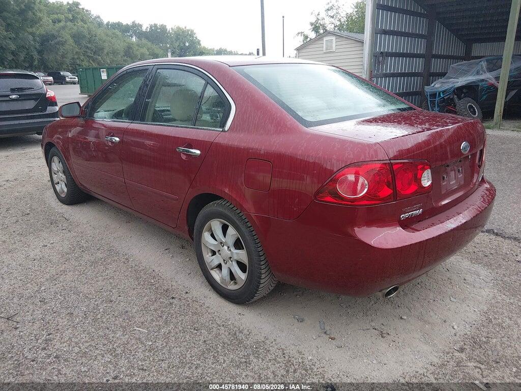 KNAGE124475144828 2007 KIA OPTIMA photo no. 3