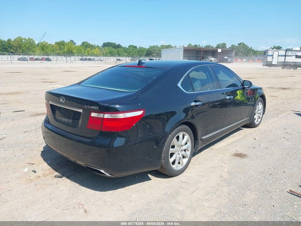 JTHBL46F475005202 2007 LEXUS LS 460 photo no. 4