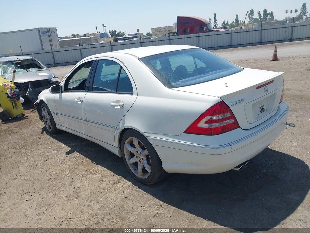 WDBRF52H77F867097 2007 MERCEDES-BENZ C 230 photo no. 3