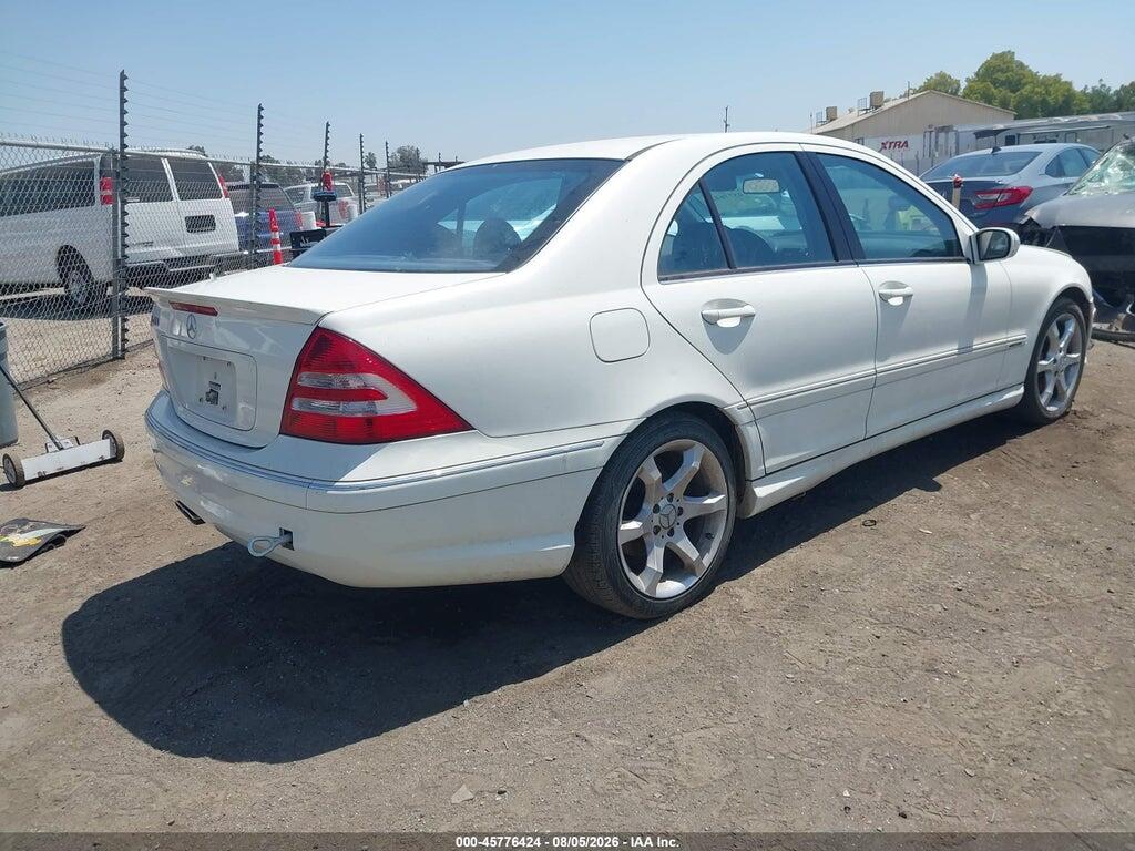 WDBRF52H77F867097 2007 MERCEDES-BENZ C 230 photo no. 4