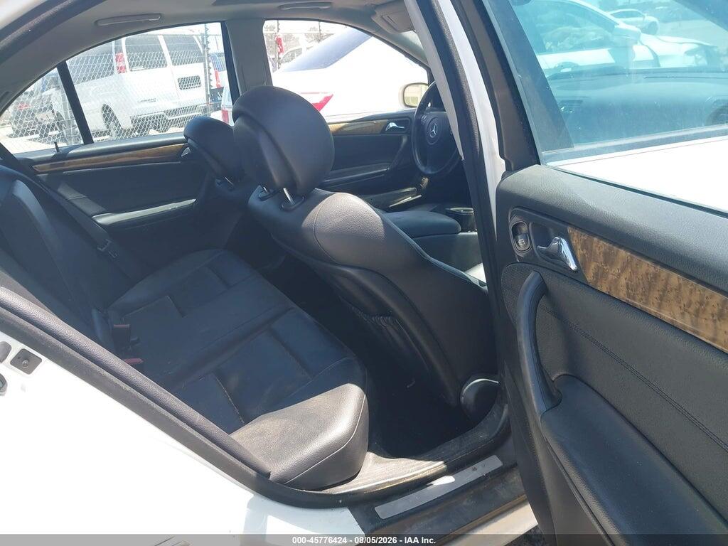 WDBRF52H77F867097 2007 MERCEDES-BENZ C 230 photo no. 8