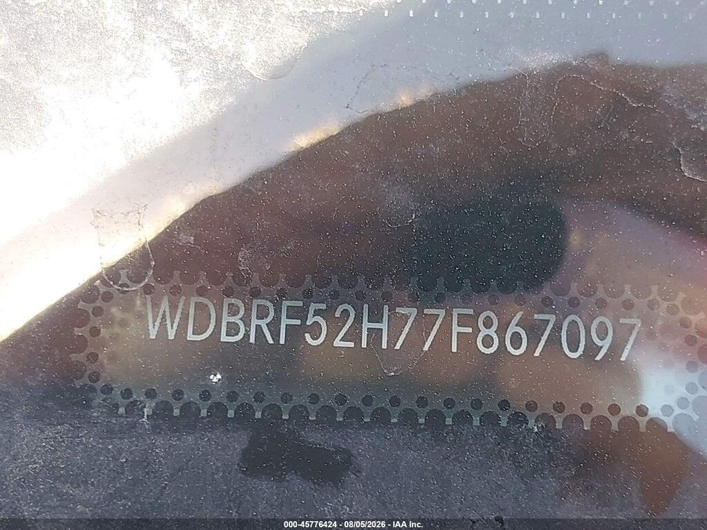 WDBRF52H77F867097 2007 MERCEDES-BENZ C 230 photo no. 9