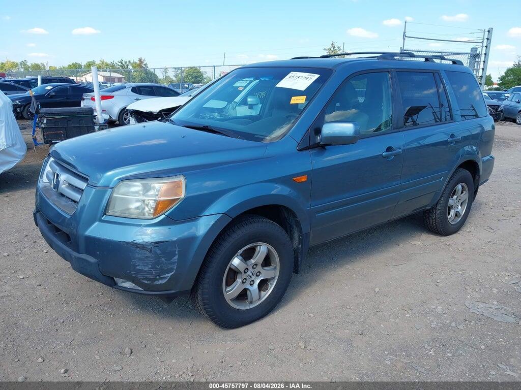 5FNYF18767B000203 2007 HONDA PILOT photo no. 2