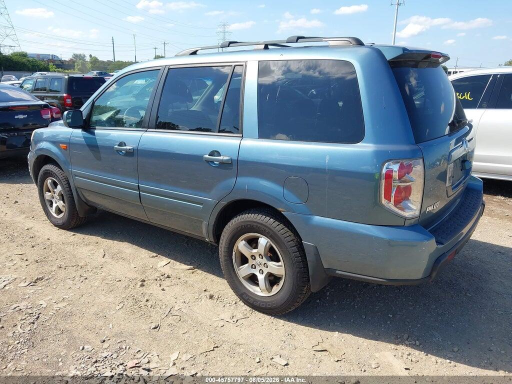 5FNYF18767B000203 2007 HONDA PILOT photo no. 3