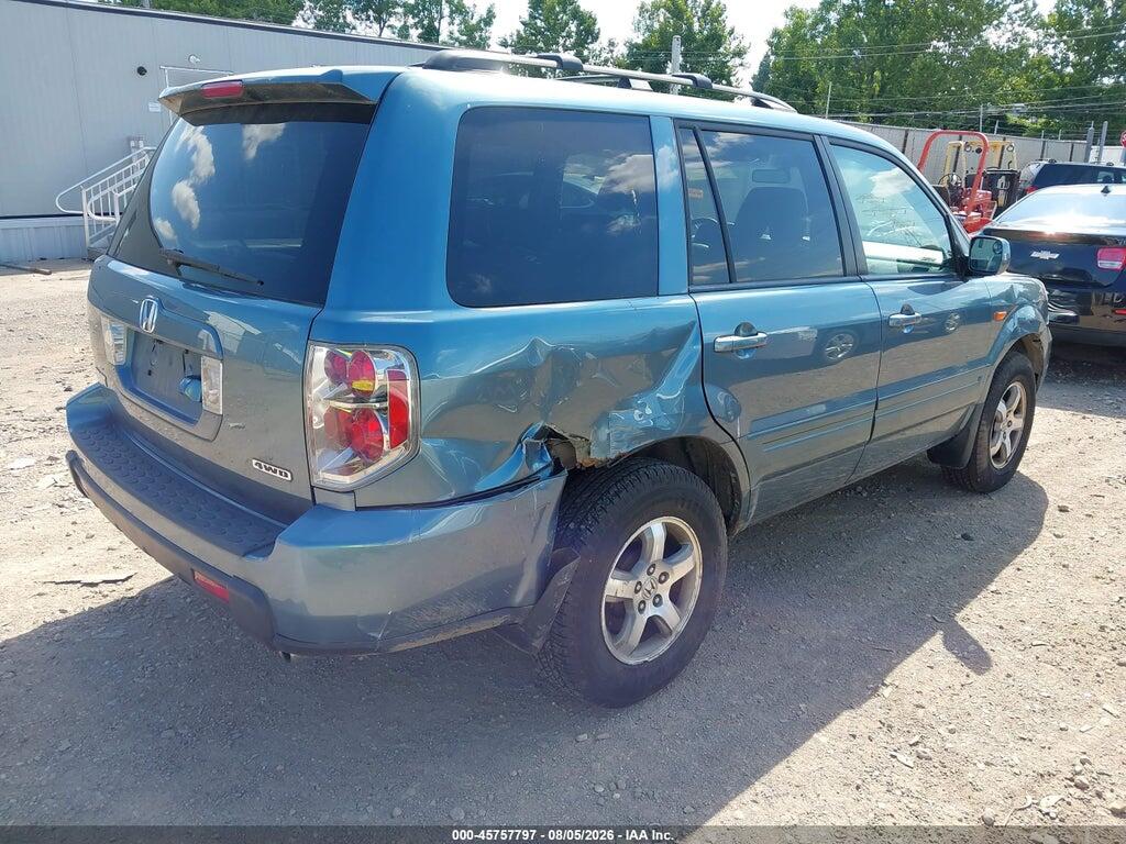 5FNYF18767B000203 2007 HONDA PILOT photo no. 4