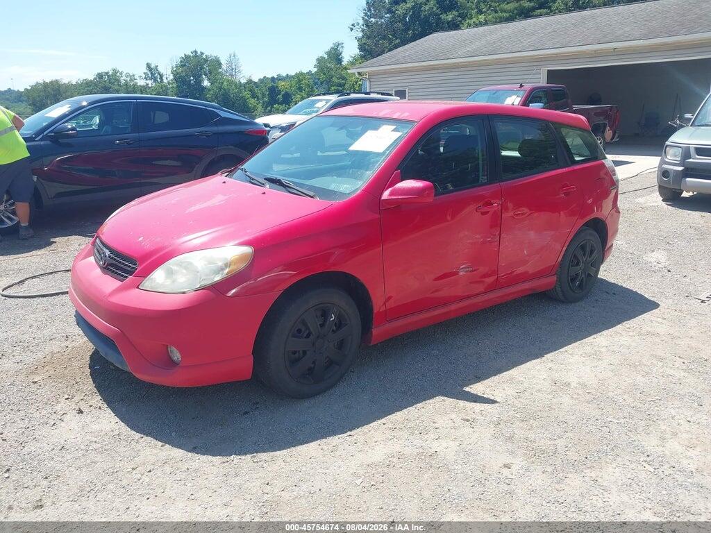 2T1KR32E07C661374 2007 TOYOTA MATRIX photo no. 2