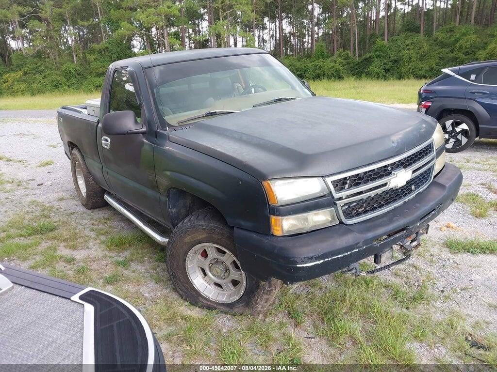 2007 CHEVROLET SILVERADO 1500 CLASSIC 1GCEK14V07Z161613