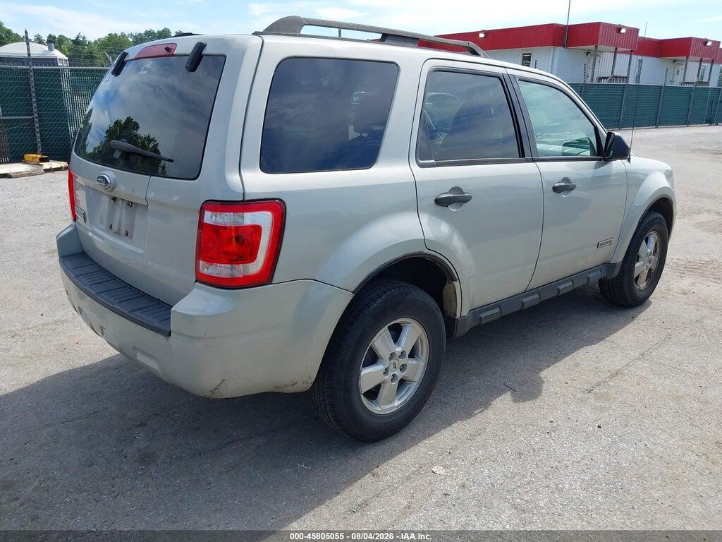 1FMCU03Z48KC72736 2008 FORD ESCAPE photo no. 4