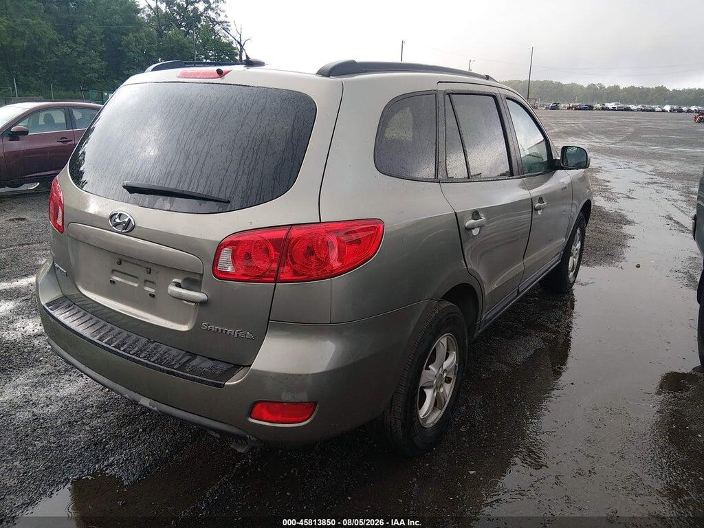 5NMSG13D28H214492 2008 HYUNDAI SANTA FE photo no. 4