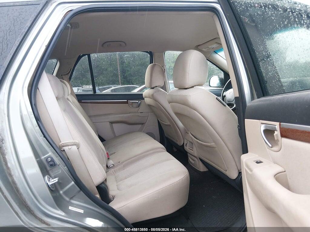 5NMSG13D28H214492 2008 HYUNDAI SANTA FE photo no. 8
