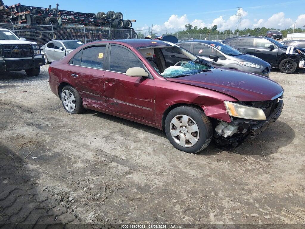 5NPET46C28H373545 2008 HYUNDAI SONATA photo no. 1
