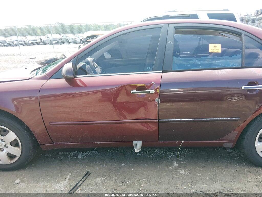 5NPET46C28H373545 2008 HYUNDAI SONATA photo no. 6