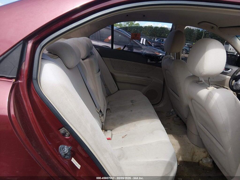 5NPET46C28H373545 2008 HYUNDAI SONATA photo no. 8