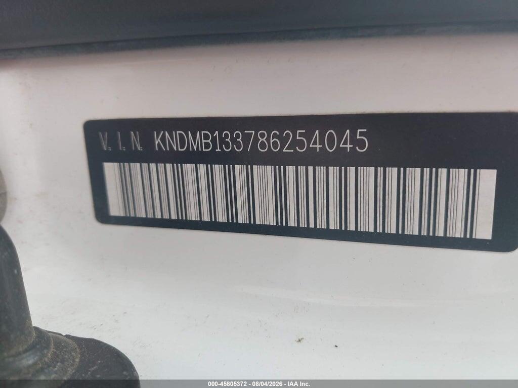 KNDMB133786254045 2008 KIA SEDONA photo no. 9