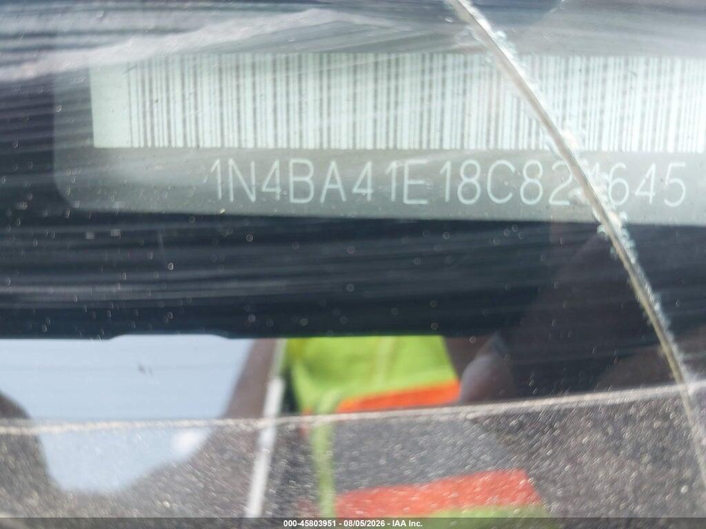 1N4BA41E18C824645 2008 NISSAN MAXIMA photo no. 9