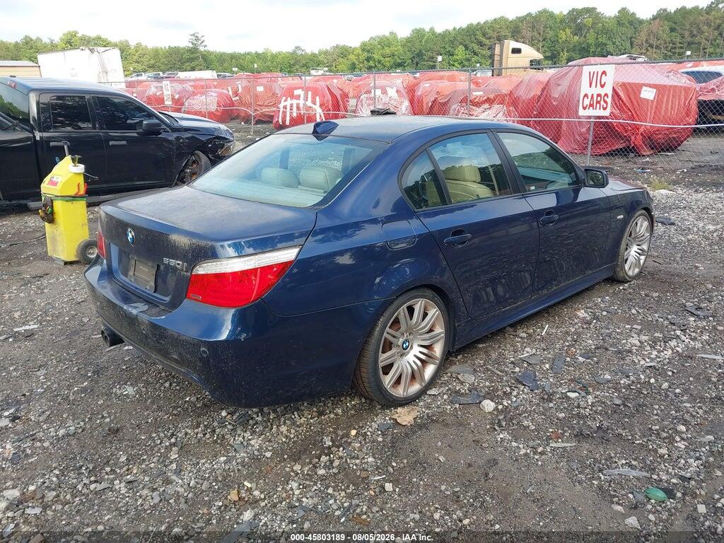 WBANW53518CT49801 2008 BMW 550I photo no. 4