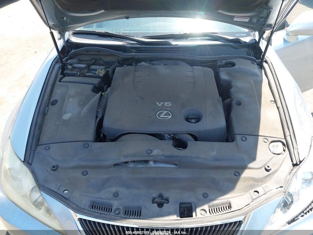 JTHBK262382072459 2008 LEXUS IS 250 photo no. 10