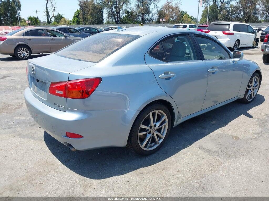 JTHBK262382072459 2008 LEXUS IS 250 photo no. 4