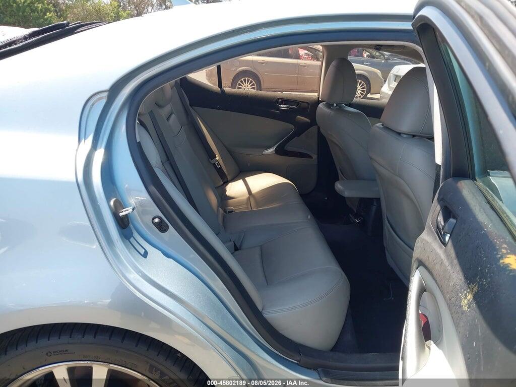 JTHBK262382072459 2008 LEXUS IS 250 photo no. 8