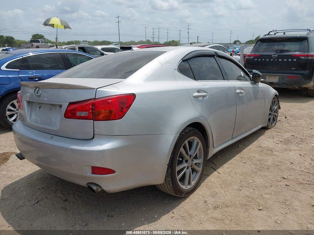 JTHBK262485051439 2008 LEXUS IS 250 photo no. 4