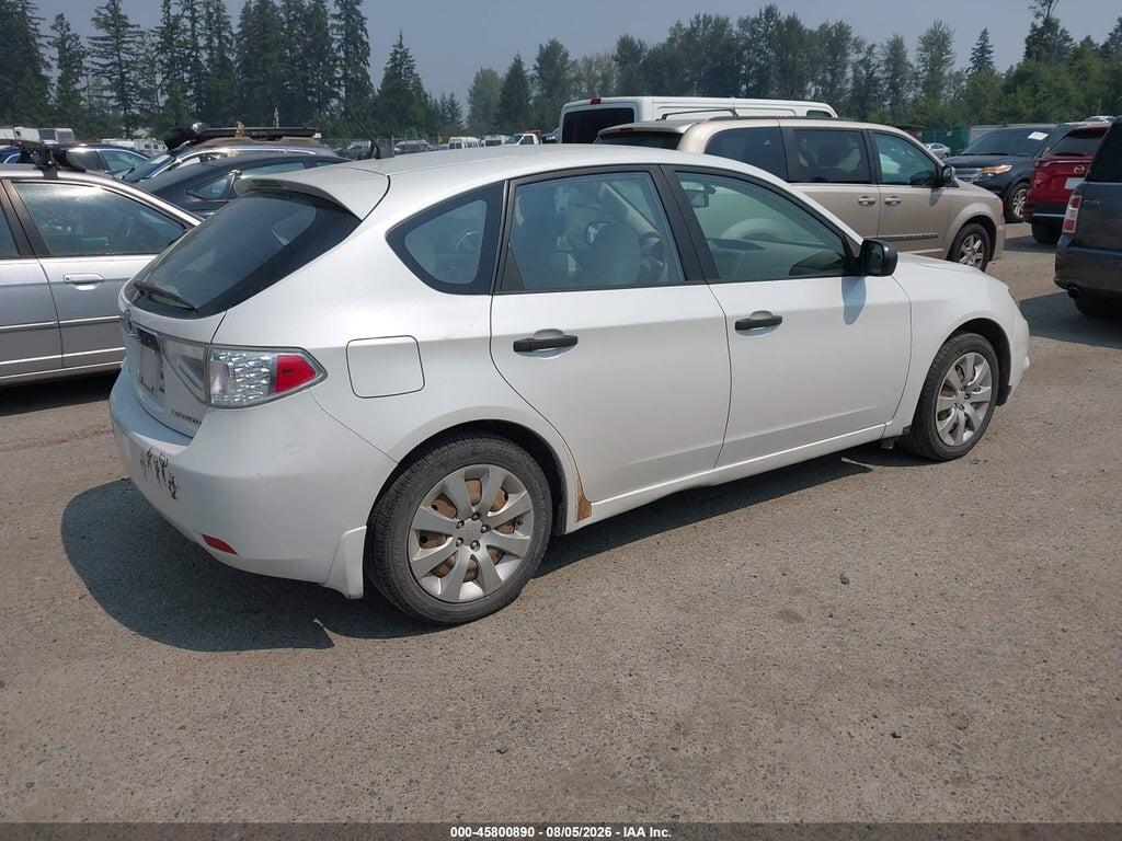 JF1GH61618G835594 2008 SUBARU IMPREZA photo no. 4