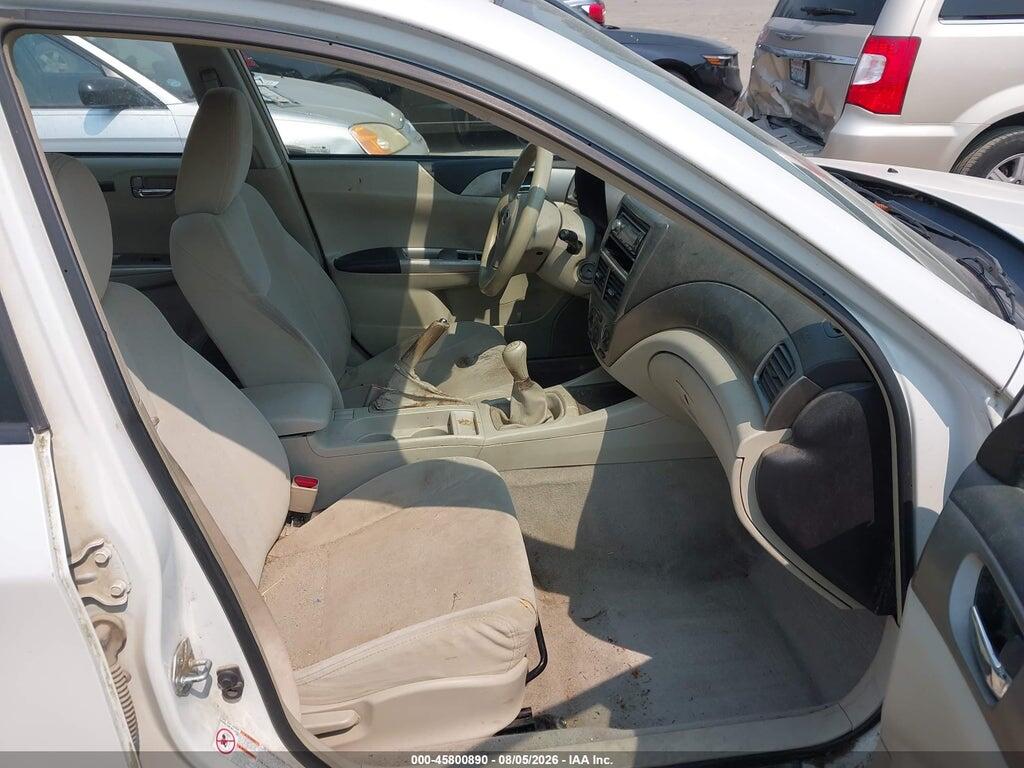 JF1GH61618G835594 2008 SUBARU IMPREZA photo no. 5