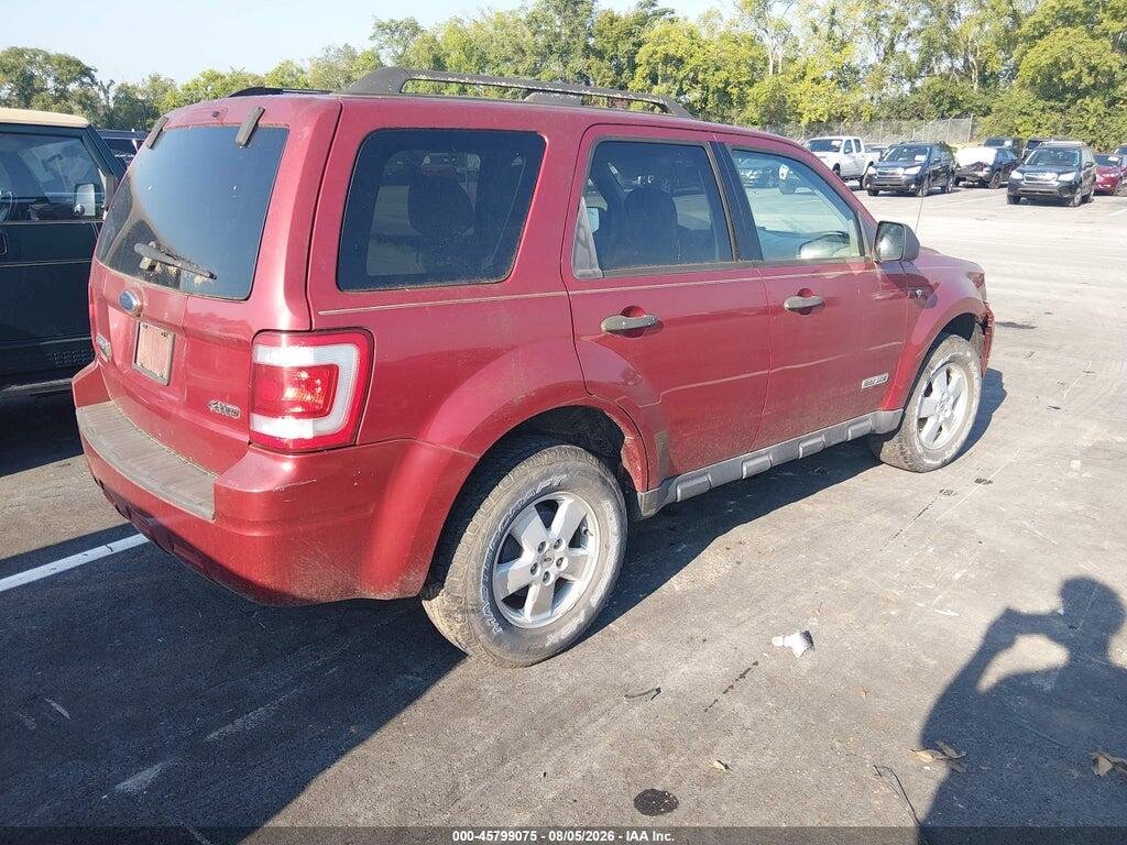 1FMCU931X8KD40195 2008 FORD ESCAPE photo no. 4