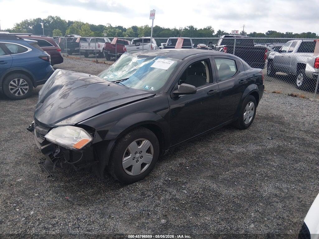 1B3LC46K58N210758 2008 DODGE AVENGER photo no. 2