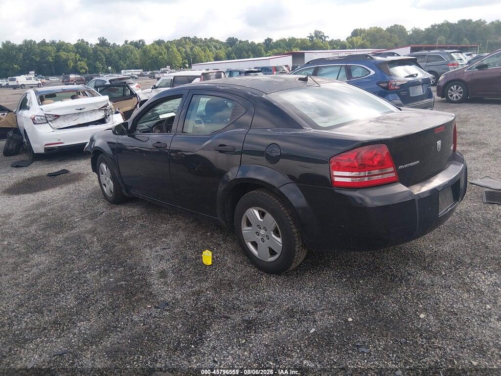 1B3LC46K58N210758 2008 DODGE AVENGER photo no. 3