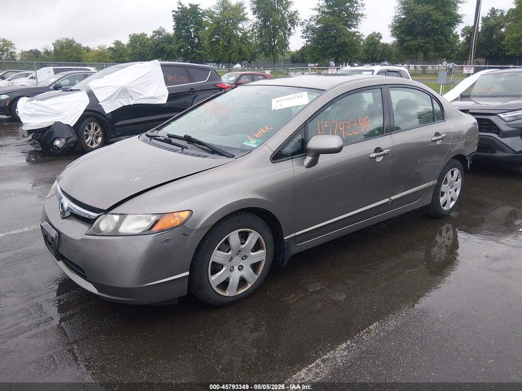 2HGFA16548H336081 2008 HONDA CIVIC photo no. 2