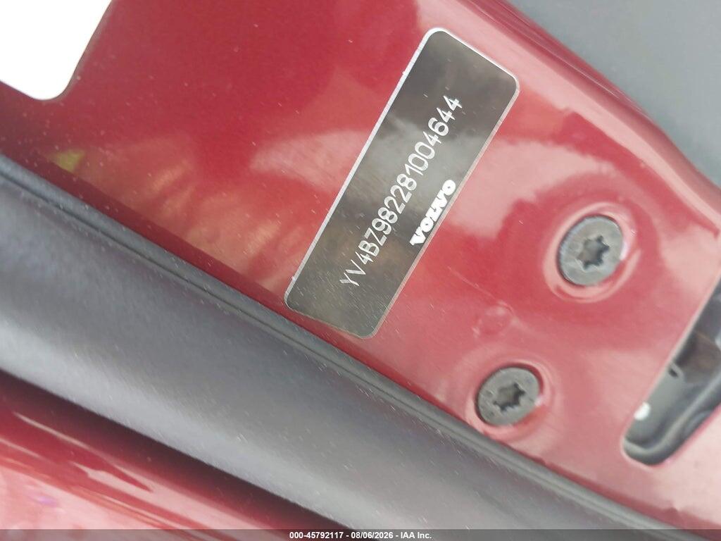 YV4BZ982281004644 2008 VOLVO XC70 photo no. 9