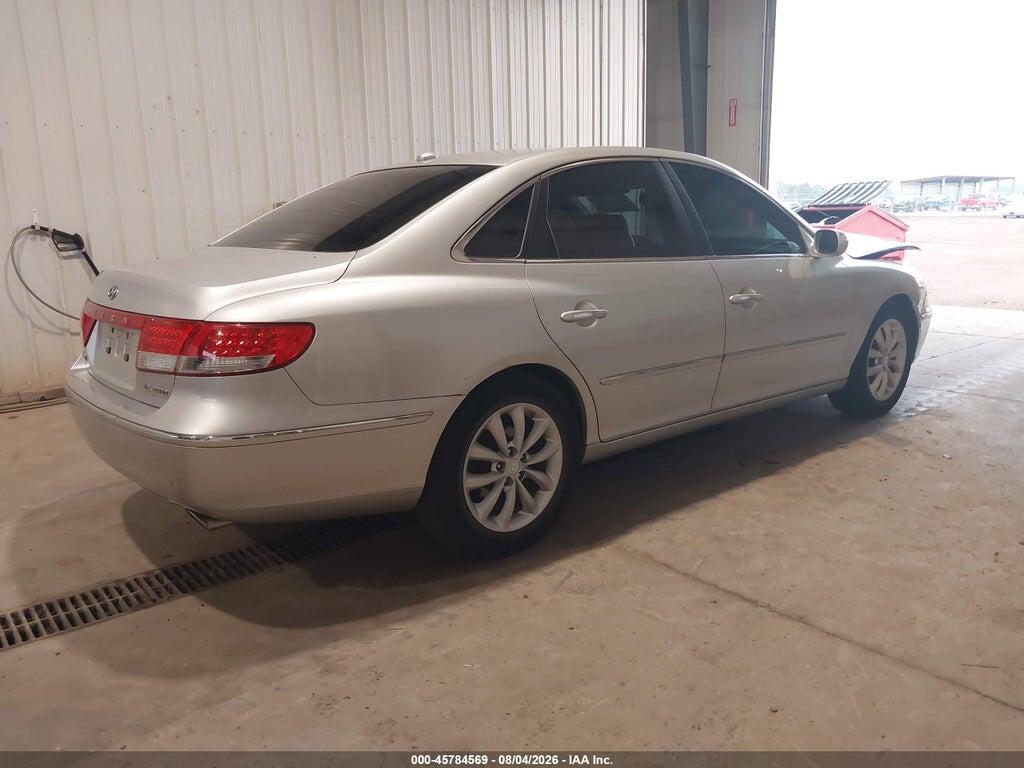 KMHFC46F38A258695 2008 HYUNDAI AZERA photo no. 4