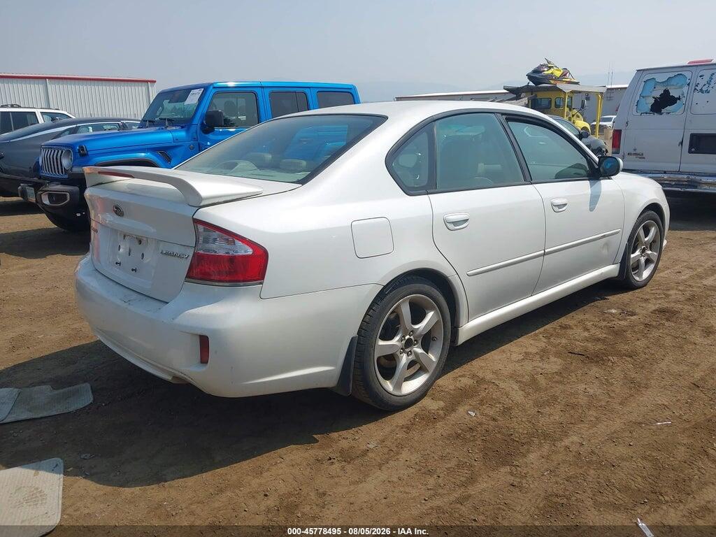4S3BL626487217901 2008 SUBARU LEGACY photo no. 4