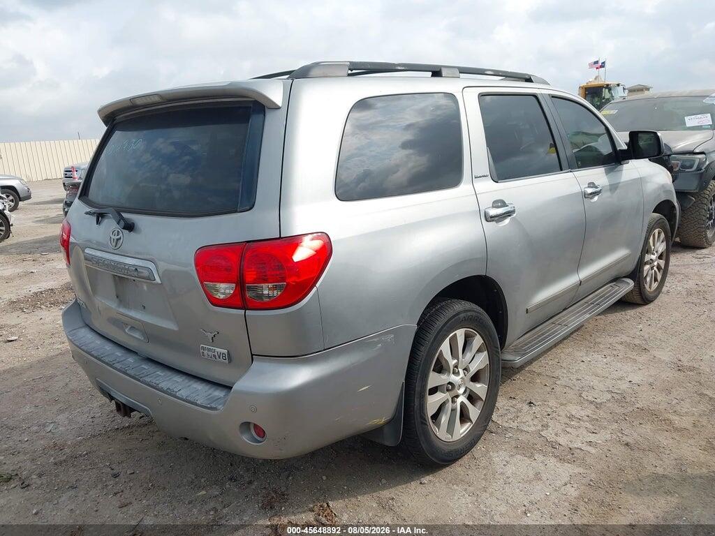 5TDZY68A58S014730 2008 TOYOTA SEQUOIA photo no. 4