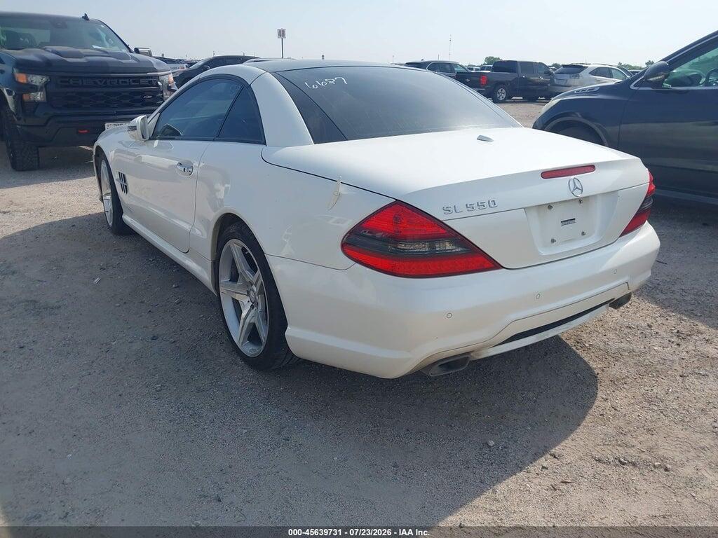 WDBSK71F79F156687 2009 MERCEDES-BENZ SL 550 photo no. 3