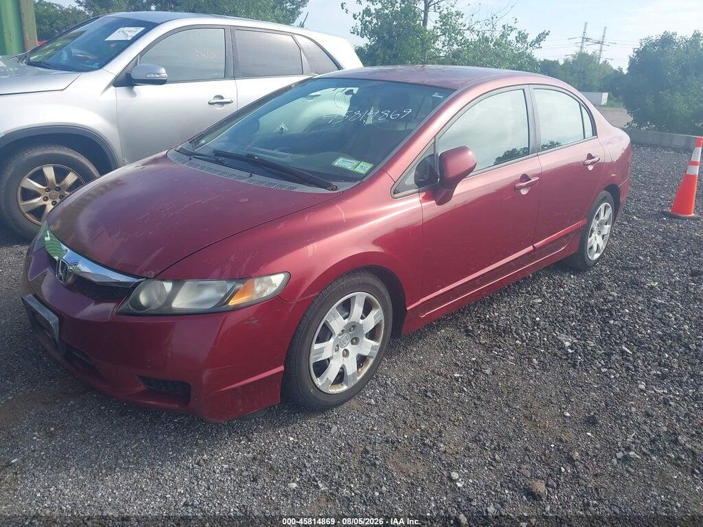 2HGFA16509H324270 2009 HONDA CIVIC photo no. 2