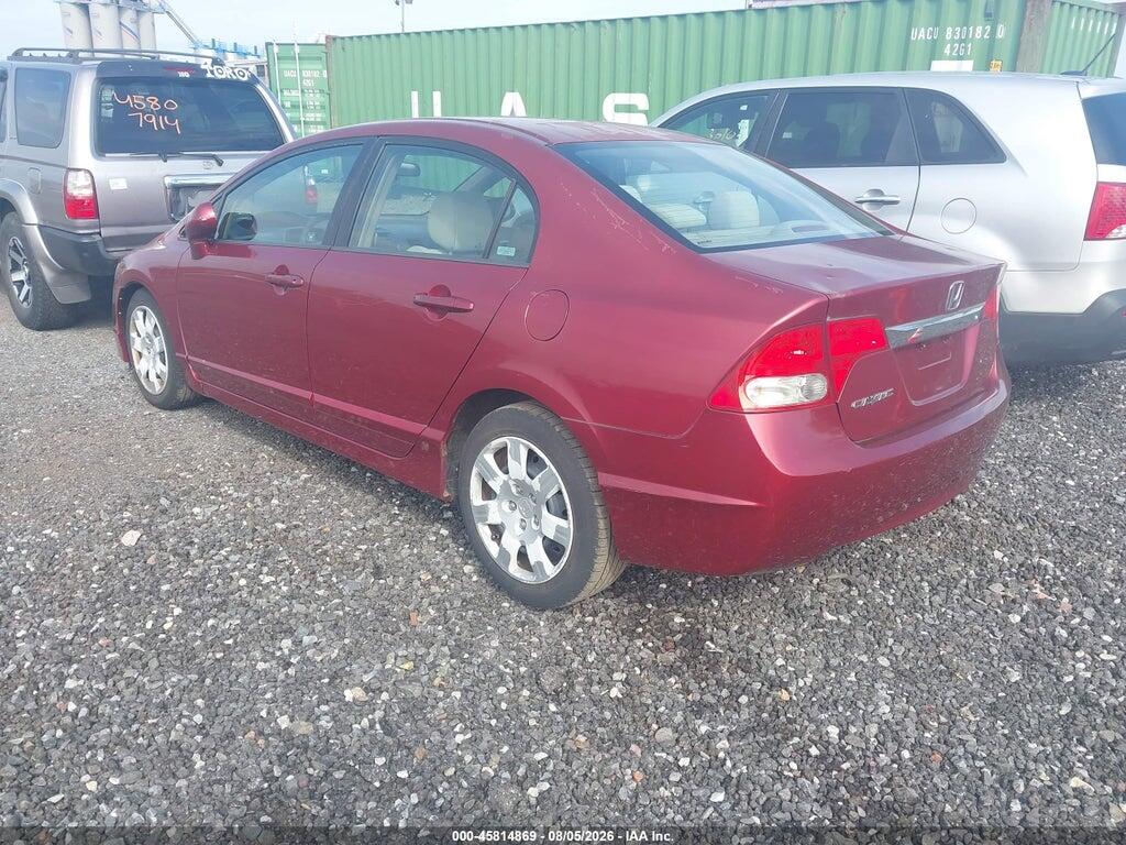 2HGFA16509H324270 2009 HONDA CIVIC photo no. 3