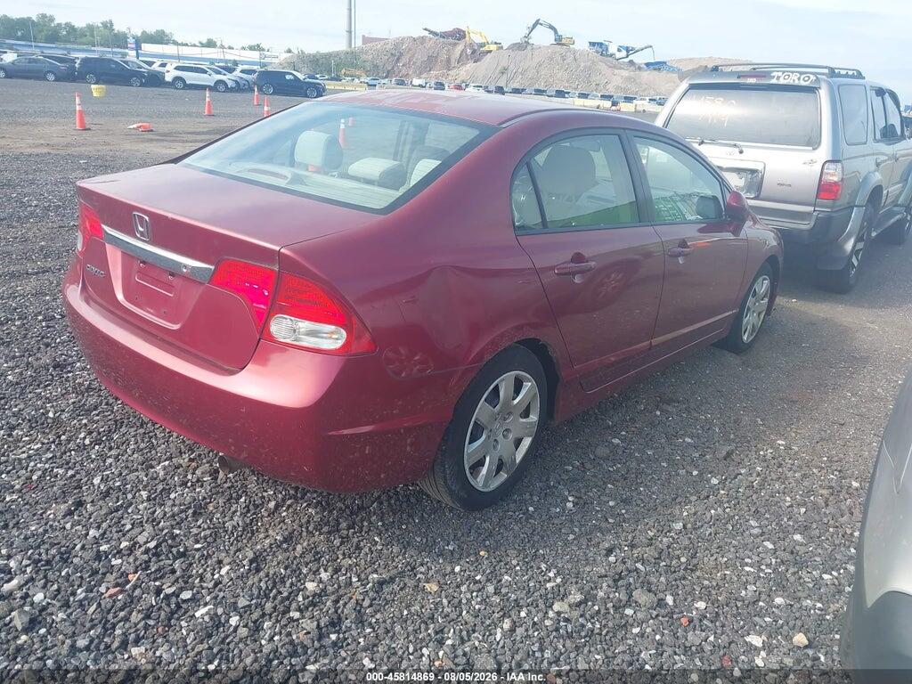 2HGFA16509H324270 2009 HONDA CIVIC photo no. 4