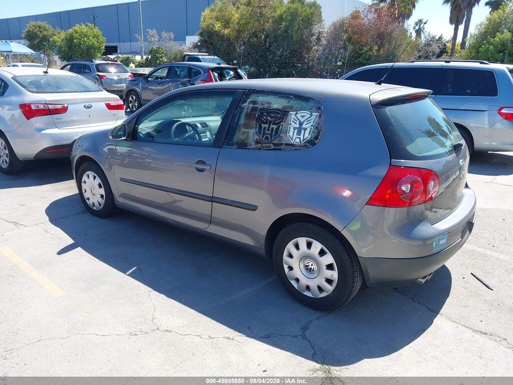 WVWBB71K59W088825 2009 VOLKSWAGEN RABBIT photo no. 3
