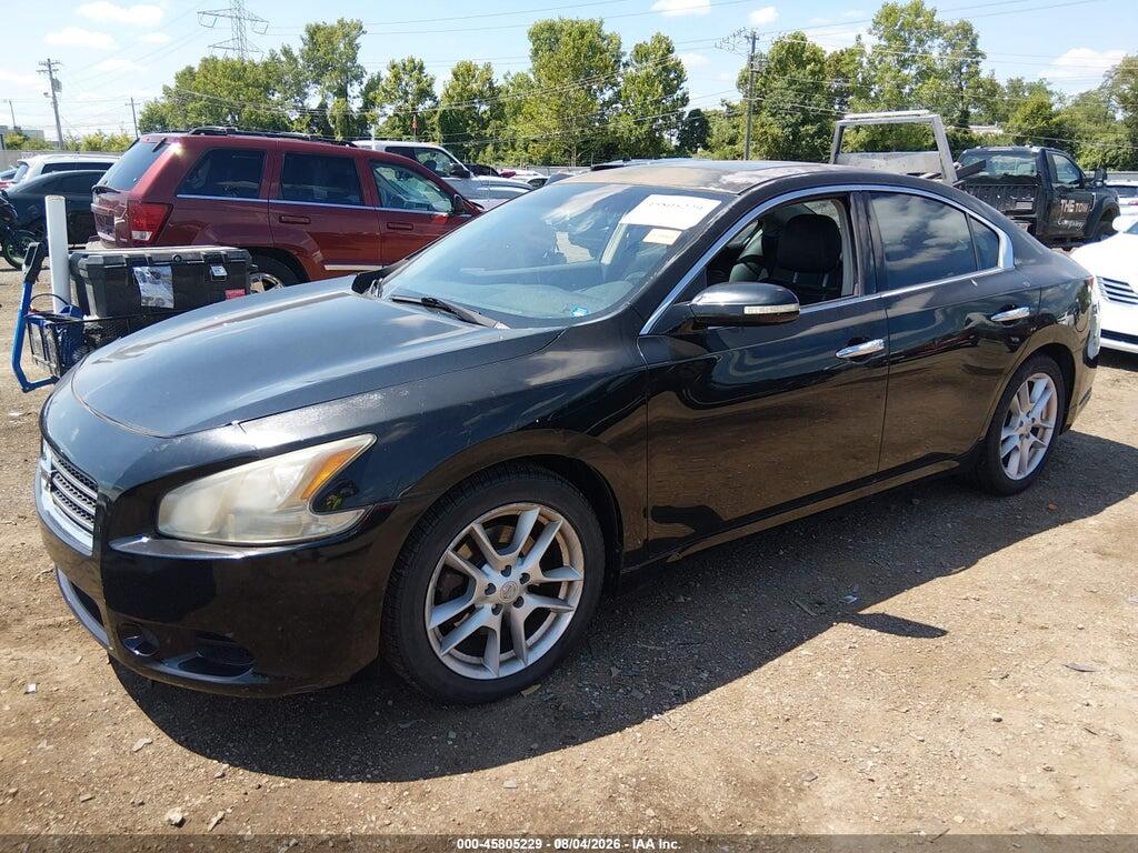 1N4AA51E19C827239 2009 NISSAN MAXIMA photo no. 2