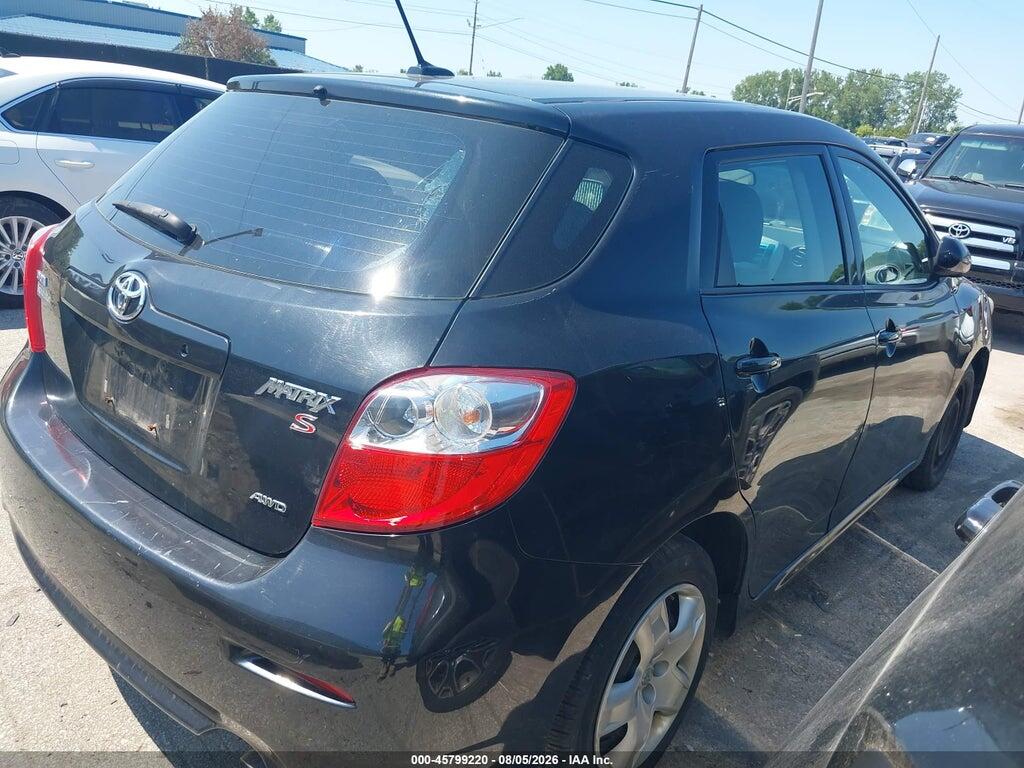 2T1LE40E39C008016 2009 TOYOTA MATRIX photo no. 4