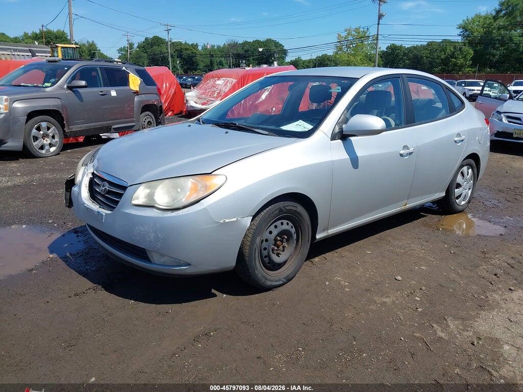 KMHDU46D89U819380 2009 HYUNDAI ELANTRA photo no. 2