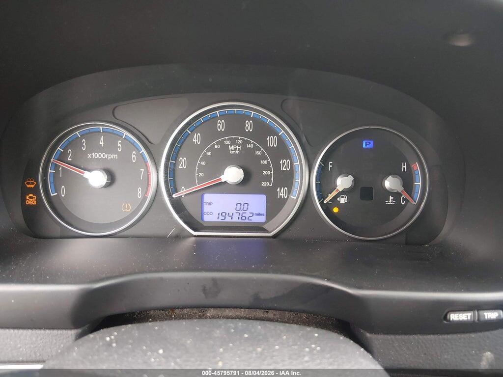 5NMSH13E99H275202 2009 HYUNDAI SANTA FE photo no. 7
