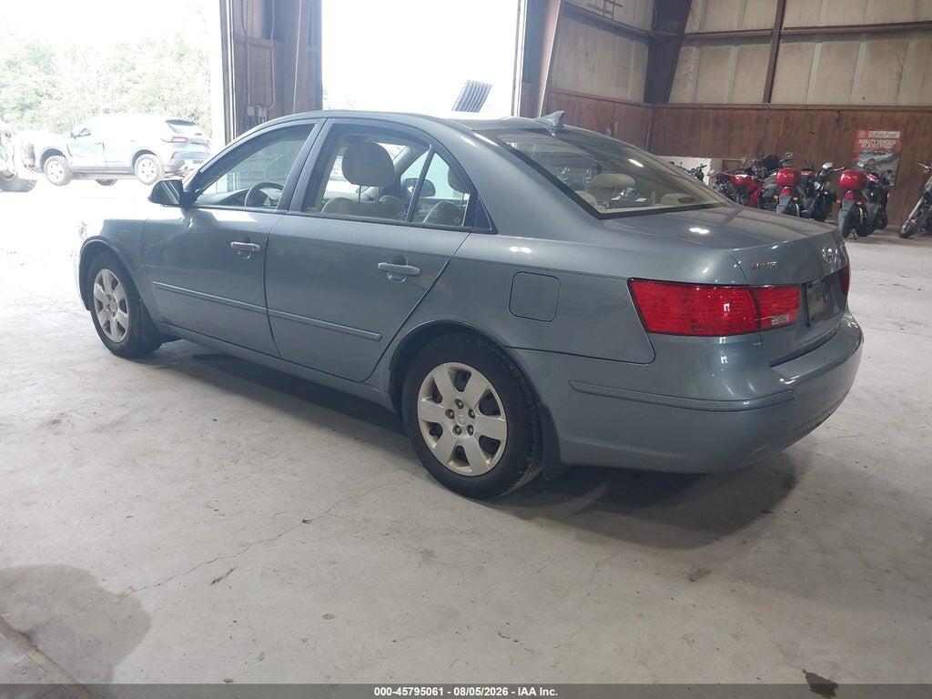5NPET46C09H519832 2009 HYUNDAI SONATA photo no. 3