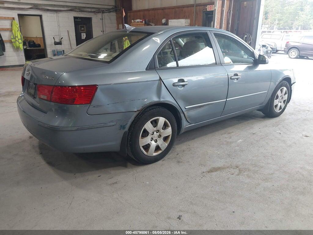 5NPET46C09H519832 2009 HYUNDAI SONATA photo no. 4