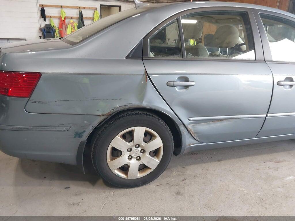 5NPET46C09H519832 2009 HYUNDAI SONATA photo no. 6