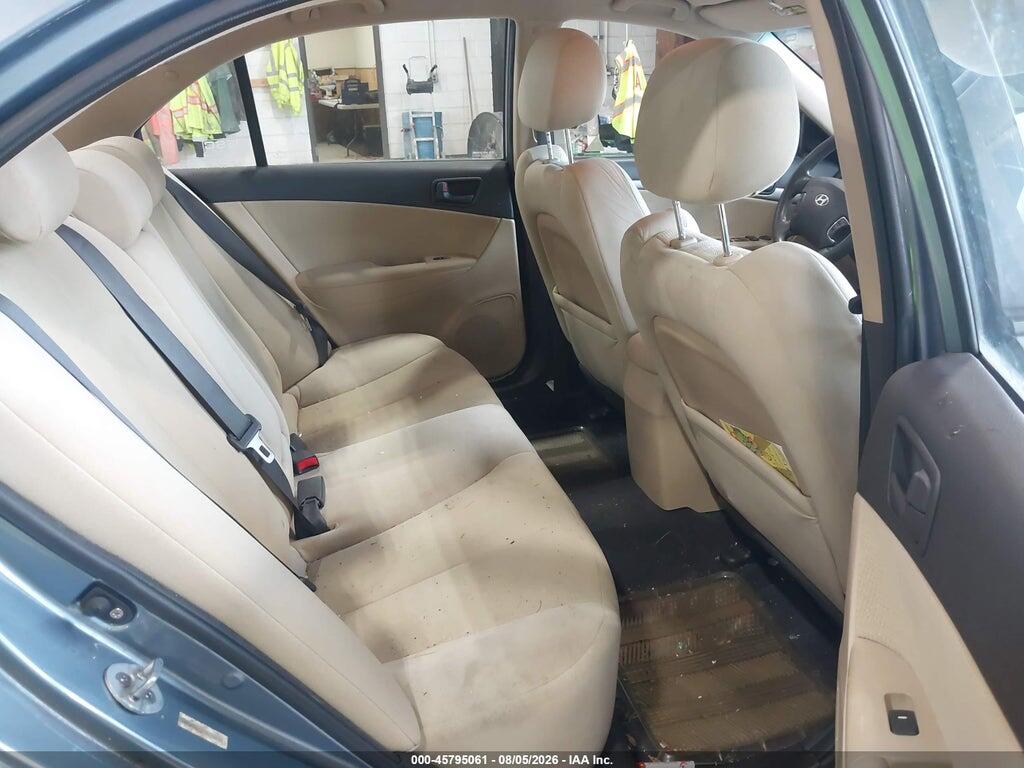 5NPET46C09H519832 2009 HYUNDAI SONATA photo no. 8