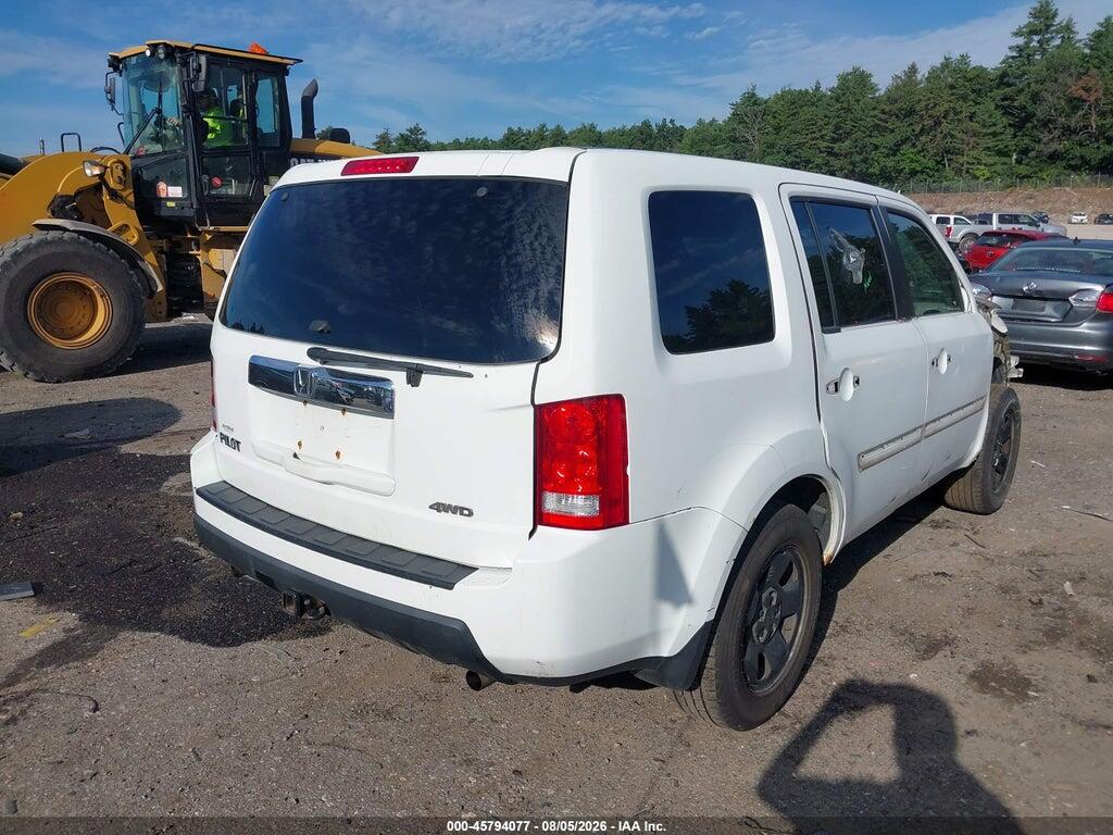 5FNYF48289B056250 2009 HONDA PILOT photo no. 4