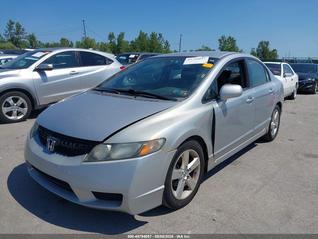2HGFA16629H339345 2009 HONDA CIVIC photo no. 2