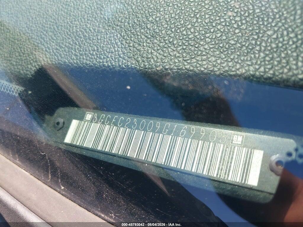 3GCEC23009G169903 2009 CHEVROLET SILVERADO 1500 photo no. 9